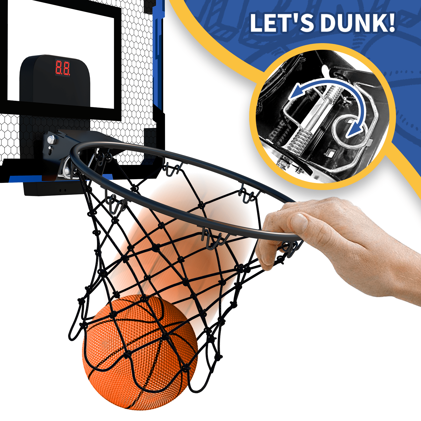 Fun And Fitness With Our Foldable Basketball Hoop For Kids - Warminter