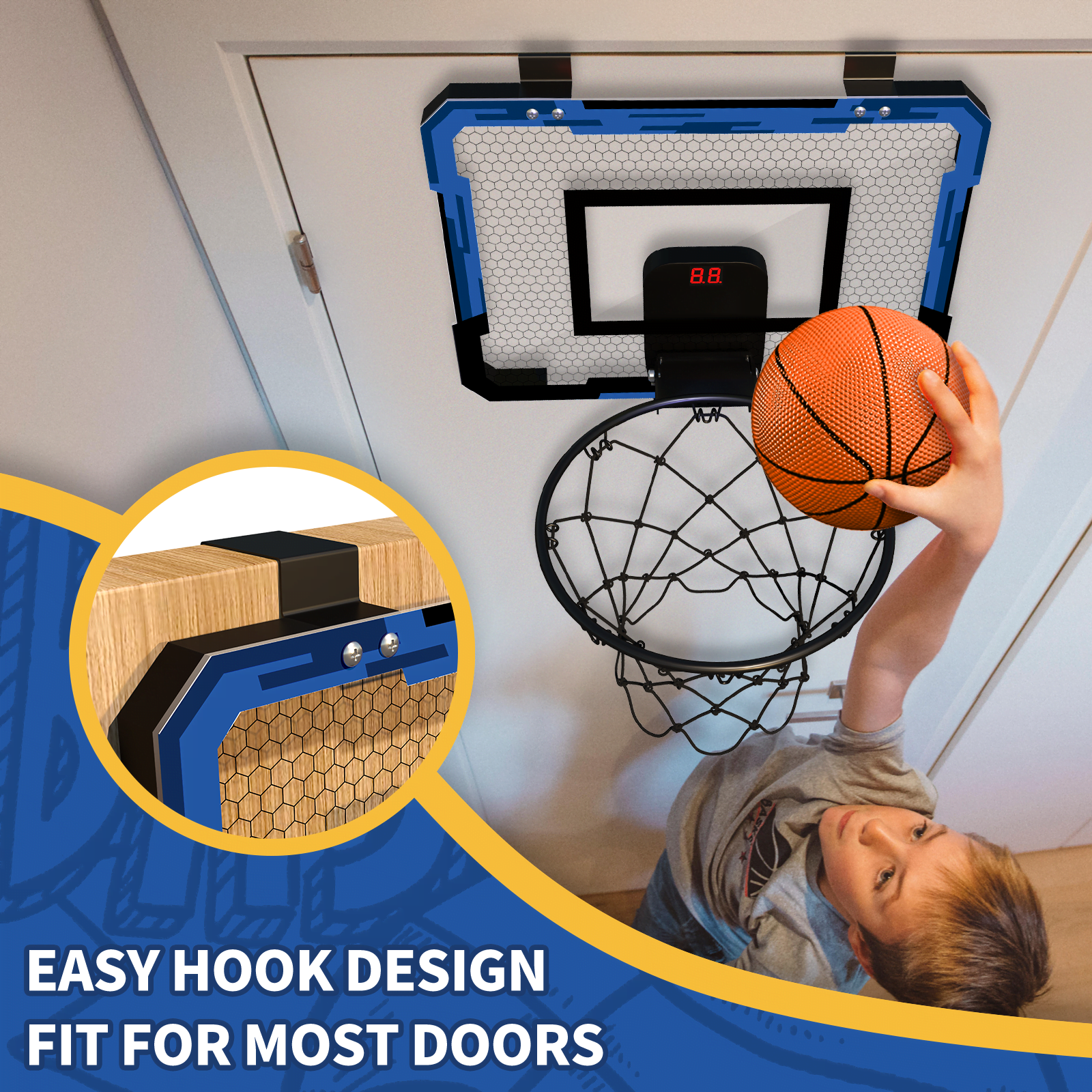 Fun And Fitness With Our Foldable Basketball Hoop For Kids - Warminter