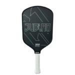 Pickleball Paddle Carbon Surface with High Grit & Spin USAPA Compliant Enhanced Power Sweet Spot T700 Raw Carbon Fiber Paddle