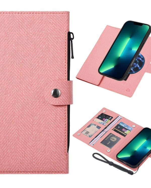 ViLi GBS Series MagSafe Magnetic RFID Leather Flip Phone Case, For iPhone 13 Pro Max, For iPhone 13 Pro, For iPhone 13
