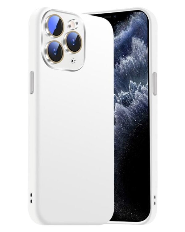 Nano Lens Cover Liquid Silicone Phone Case, For iPhone 11 Pro Max, For iPhone 11