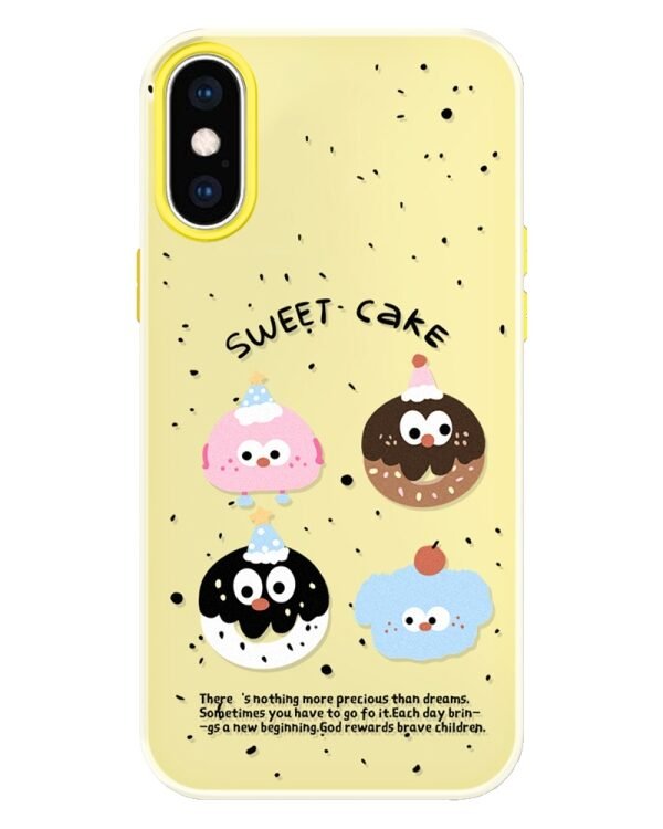 Skin Feeling Jelly TPU Hybrid PC Phone Case, For iPhone X / XS
