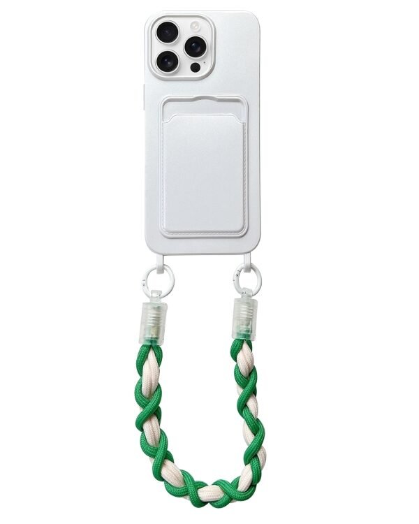 Dopamine Card Slot Phone Case with Lanyard, For iPhone 12 Pro Max, For iPhone 12 Pro