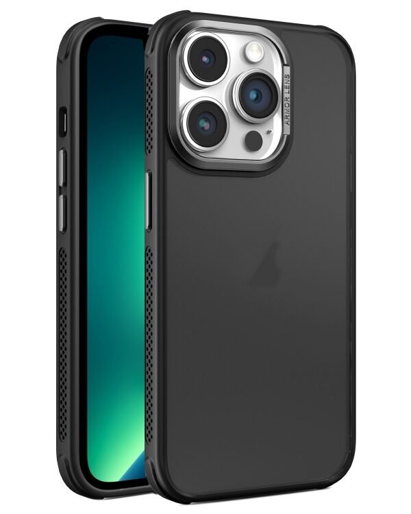 Hardware Side Cooling Skin Feel Frosted Metal Lens Frame Phone Case, For iPhone 13 Pro Max, For iPhone 13 Pro, For iPhone 13
